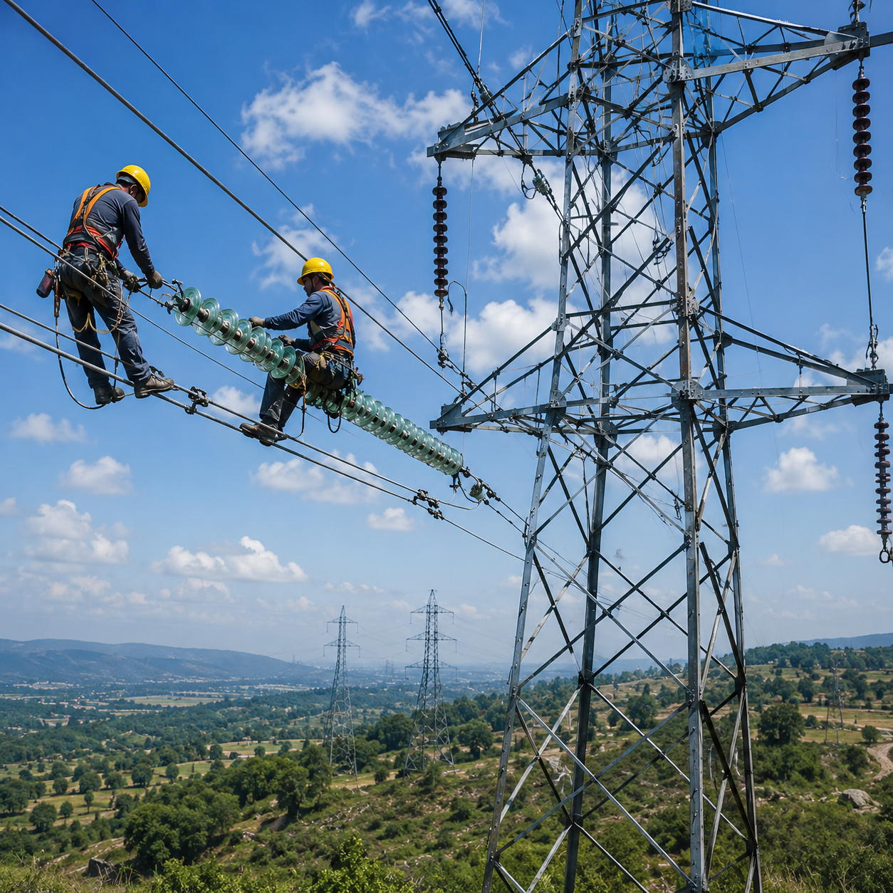 11kV 33kV Transmission Line Work